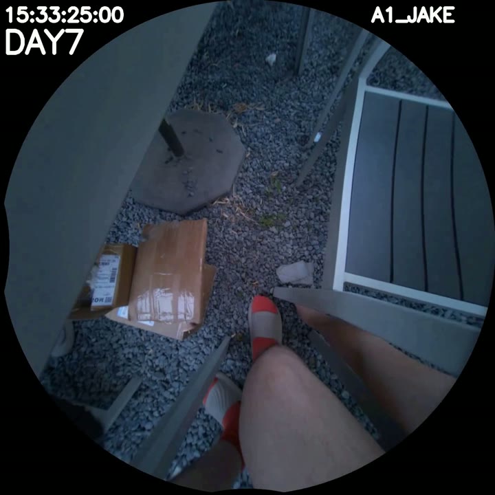 Jake reaches down to pick up another stone at 15:33:25